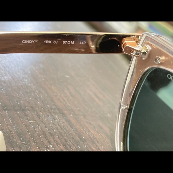 Jimmy Choo CINDY/S Model Cat Eye Style Sunglasses - Picture 4 of 10